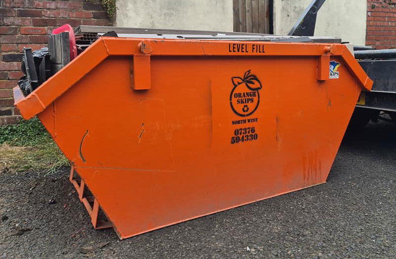 Skip Hire in Bury | Orange Skips NW | Book Your Skip Online