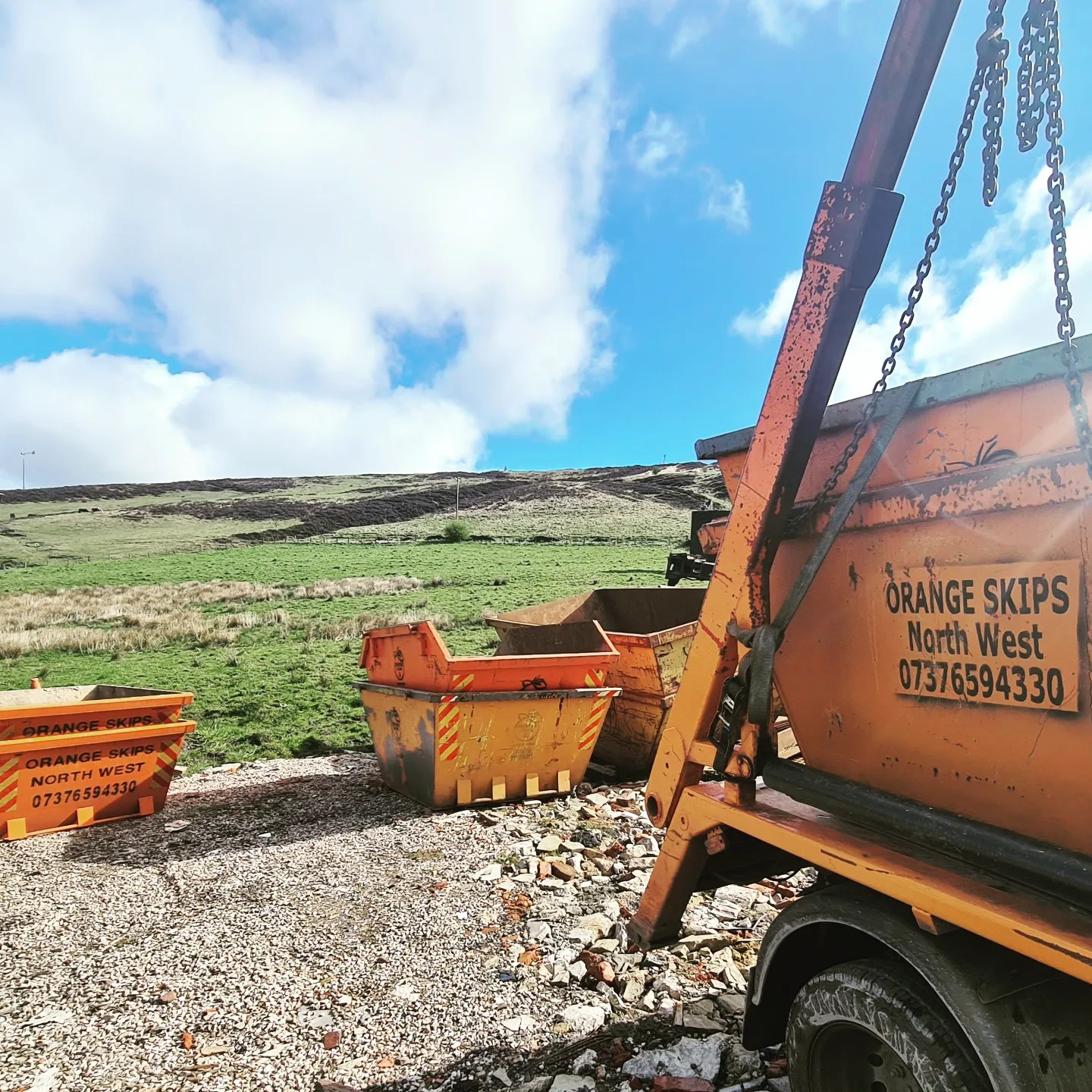 Skip Company Rochdale | Orange Skips NW | Book Online Now