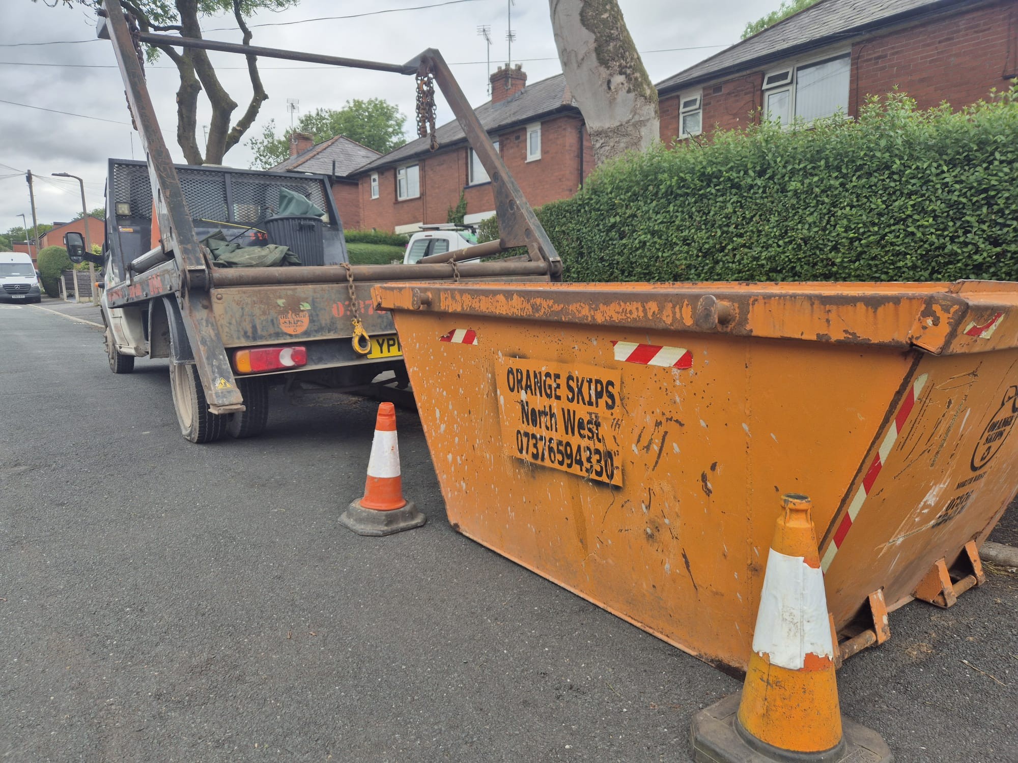 Skips Same Day Skips Manchester | Orange Skips NW | Book Now